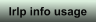 Irlp info usage